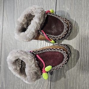 Cute soft baby winter booties